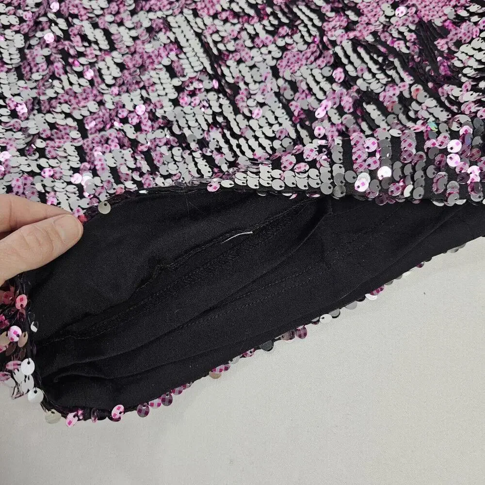 Cosmopolitan dress Dress the population dress runs small Sparkle Cocktail Club - Picture 8 of 10